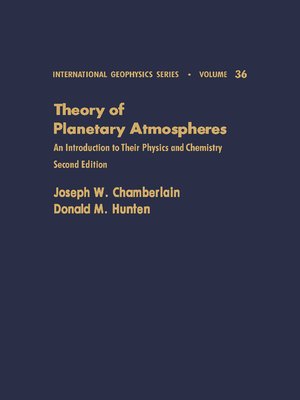 cover image of Theory of Planetary Atmospheres